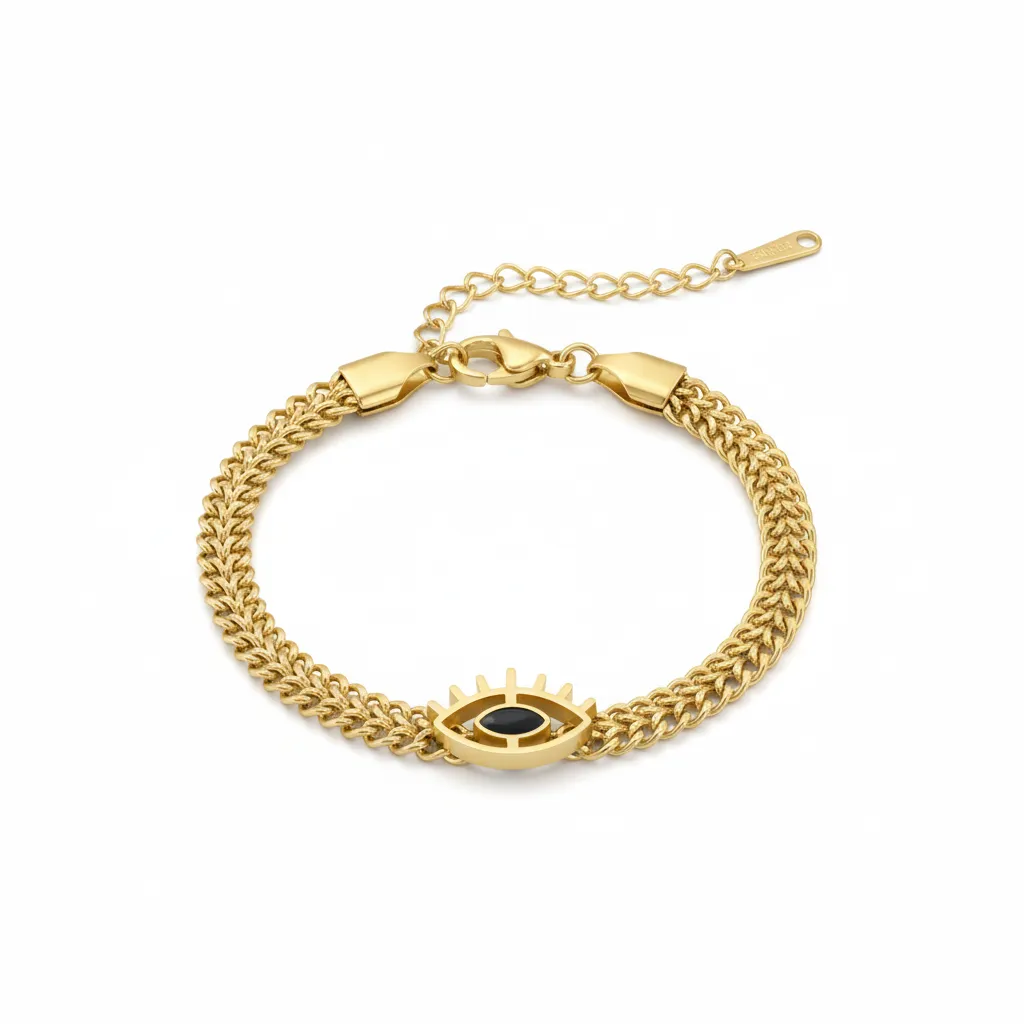 eye chain bracelet